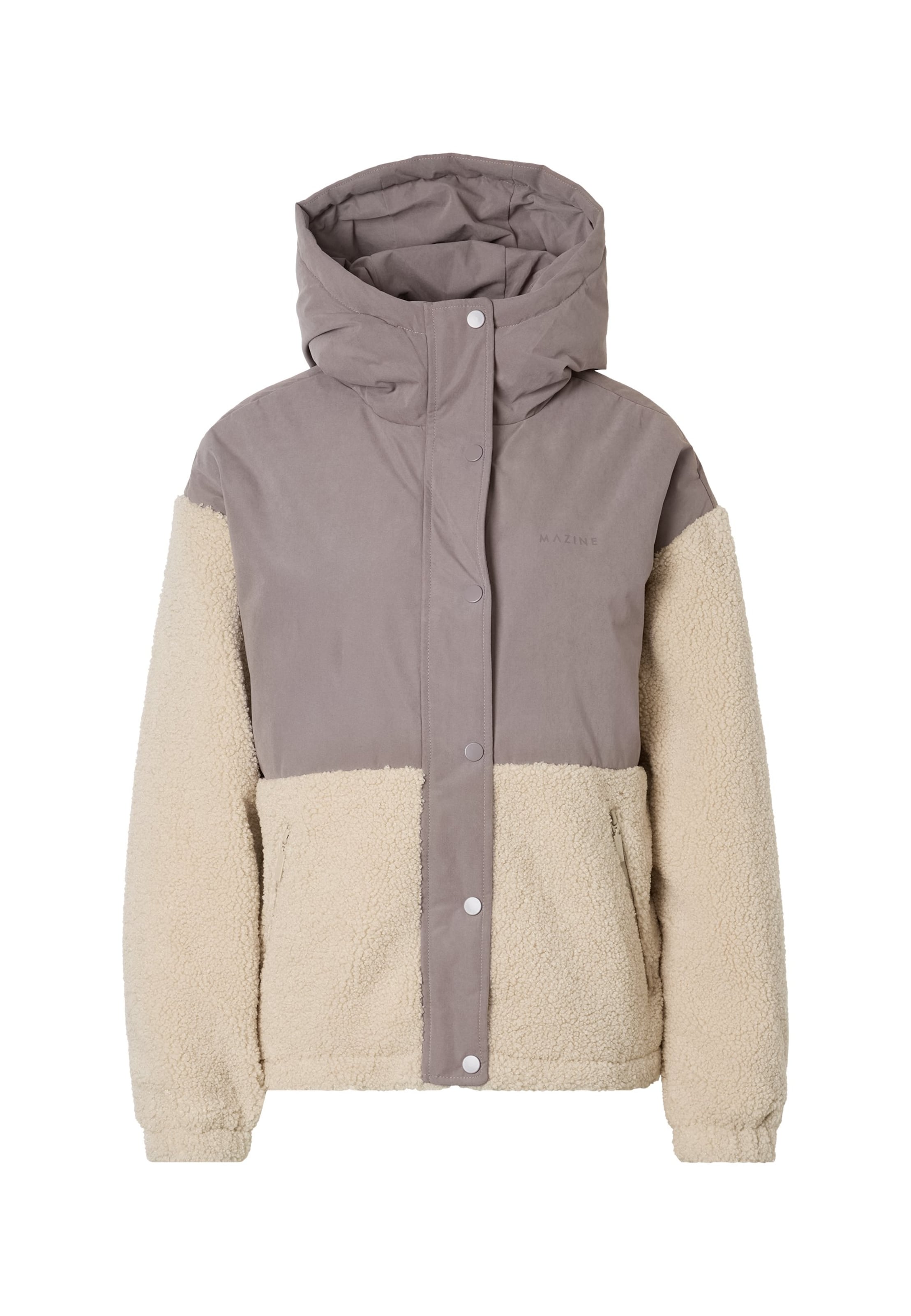 mazine Jacke in Grau: Vorderseite