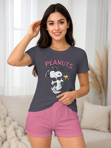 Snoopy & Die Peanuts Pyjama 'Best friends'‌‌‌‌‌‌‌ in Mischfarben
