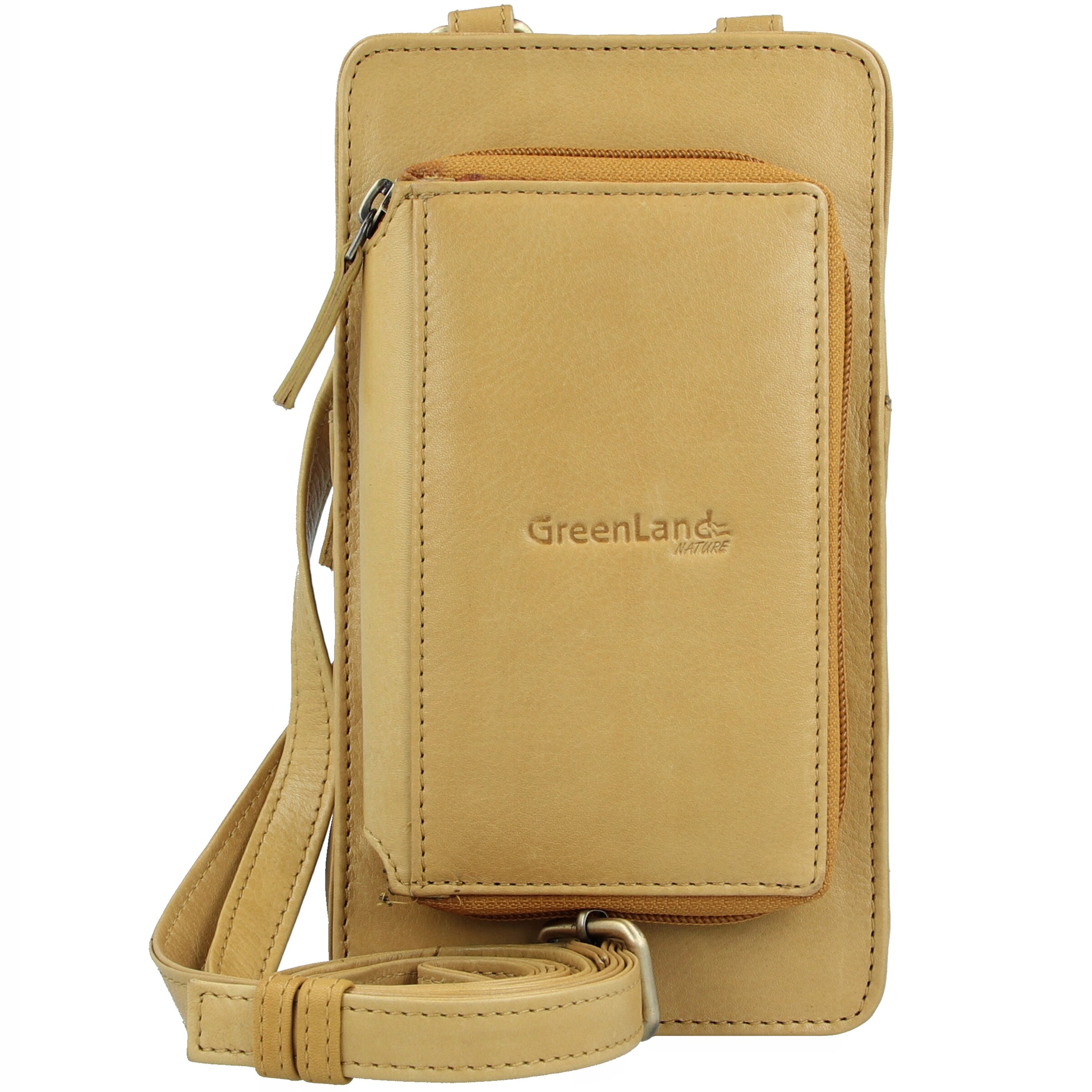 Protection pour Smartphone Greenland Nature en jaune : devant