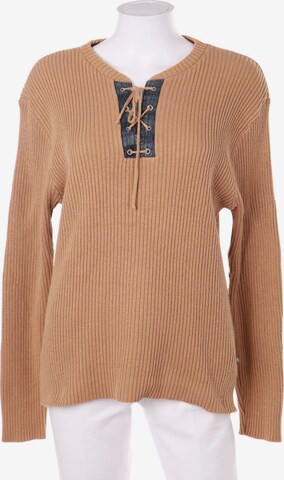 TOM TAILOR Sweater & Cardigan in XL in Beige: front