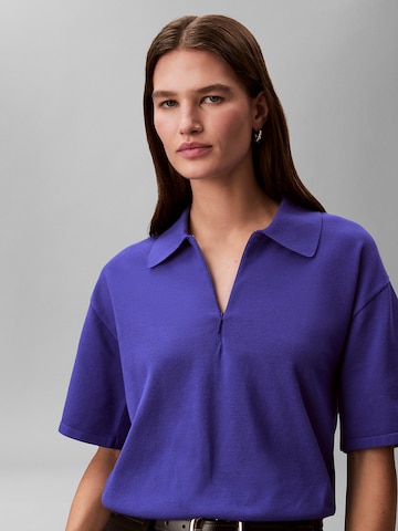 T-shirt Calvin Klein en violet