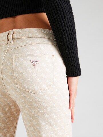 Regular Pantalon '1981' GUESS en beige