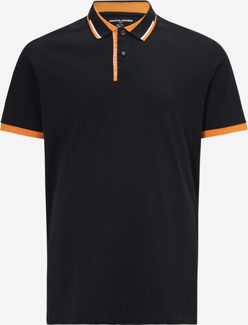 Jack & Jones Plus Poloshirt 'STEEL' in Blau: predná strana