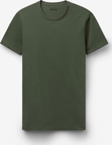 IUMAN Intimissimi Uomo Shirt 'Superior' in Green: front
