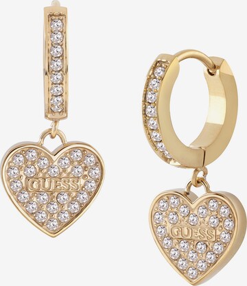 GUESS Earrings 'Huggie me' in Gold: front