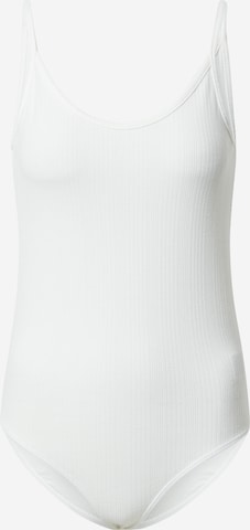 GAP Shirt Bodysuit in White: front