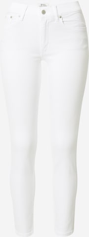 Polo Ralph Lauren Skinny Džíny 'TOMPKINS' – bílá: přední strana