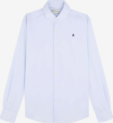 Scalpers Button Up Shirt ' Elisee ' in Blue: front