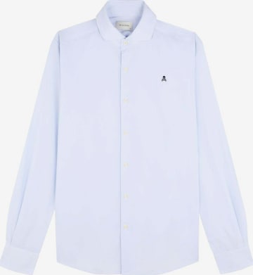 Scalpers Regular fit Button Up Shirt ' Elisee ' in Blue: front