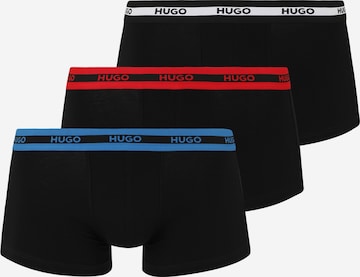 HUGO Шорты Боксеры в Черный: спереди