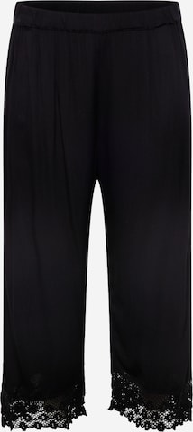 ABOUT YOU Curvy Trousers 'Carmina' in Black: front