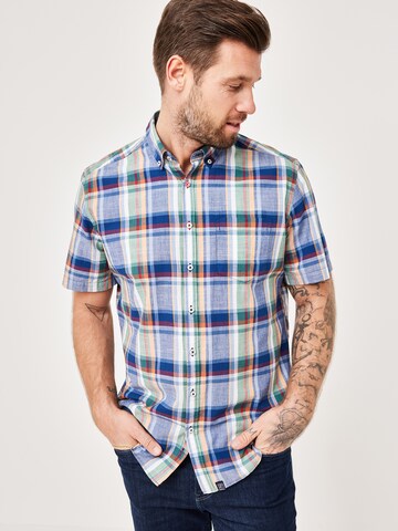 PADDOCKS Regular fit Button Up Shirt in Blue: front