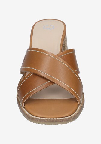 GERRY WEBER Mules 'Garda' in Brown