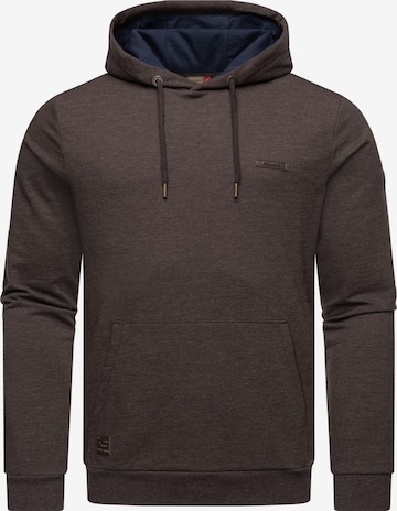 Ragwear Sweatshirt 'Petyo' in Braun: predná strana