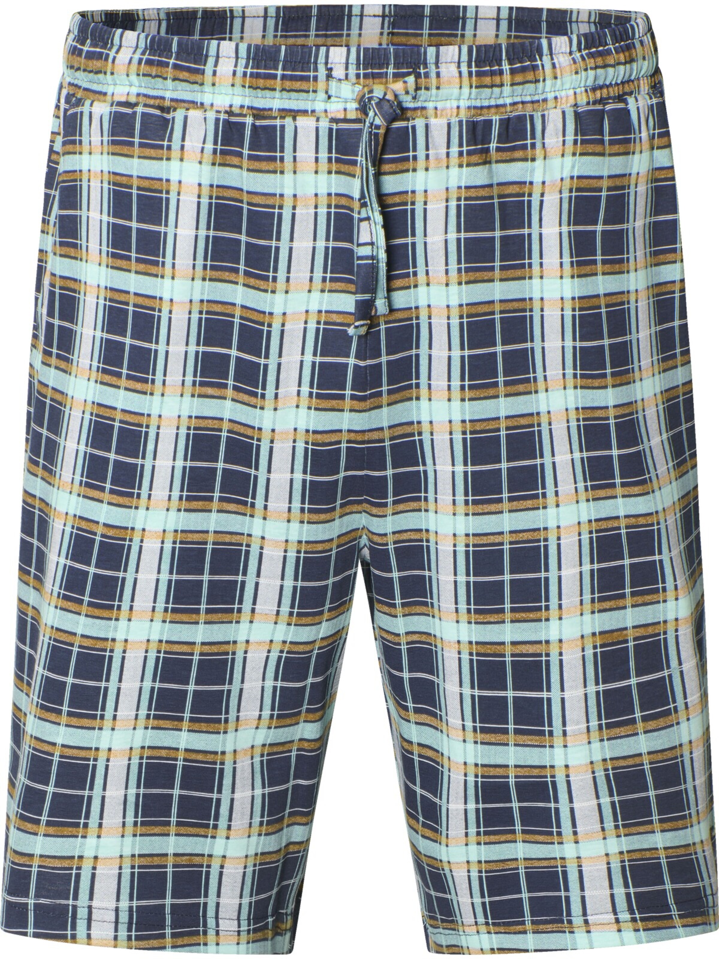 Jan Vanderstorm Pajama Pants 'Rigobert' in Blue: front