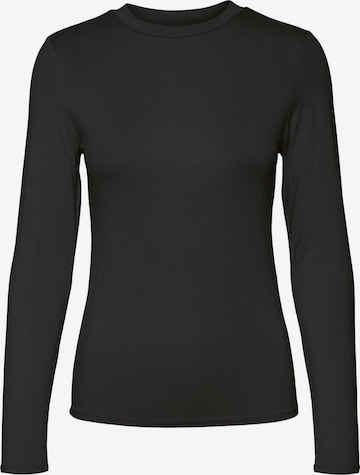 T-shirt 'ALBERTE' VERO MODA en noir : devant