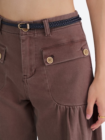 Imily Bela Wide leg Jeans in Brown