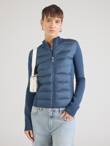 PATRIZIA PEPE Přechodná bunda – modrá: přední strana