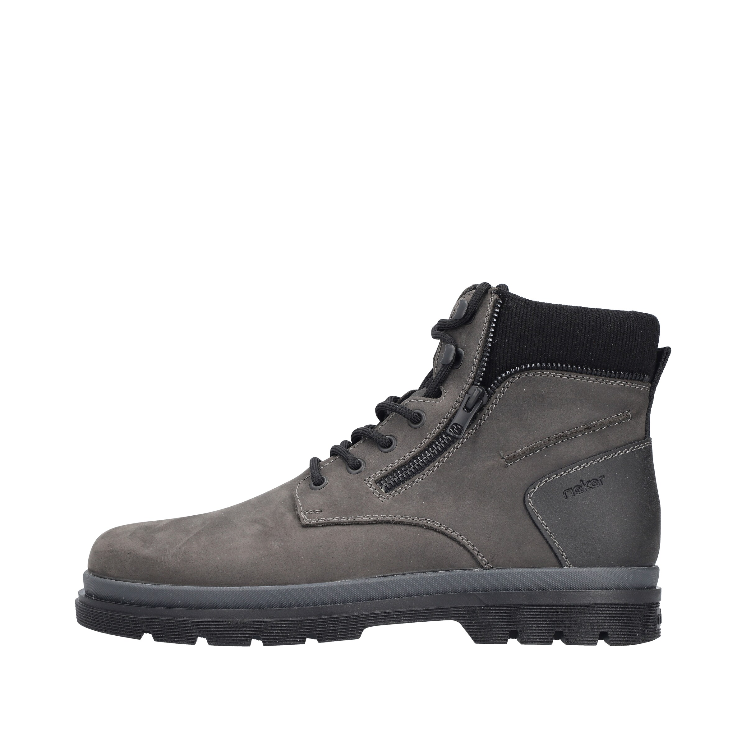 Bottes à lacets Rieker en gris