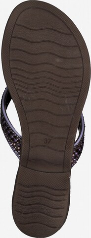 MARCO TOZZI T-Bar Sandals in Purple
