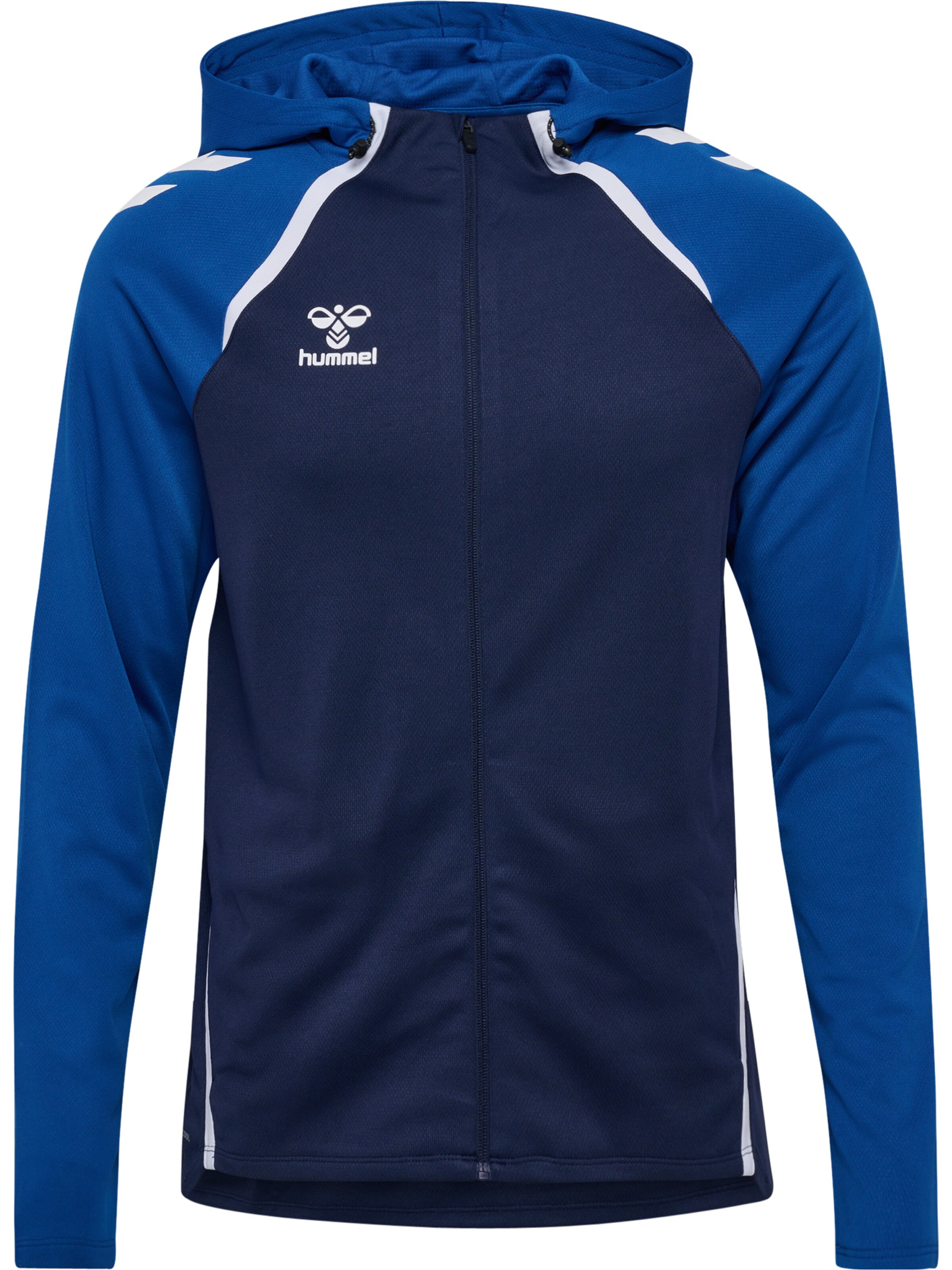 Hummel Sportsweatvest 'Lead 2.0' in Blauw: voorkant