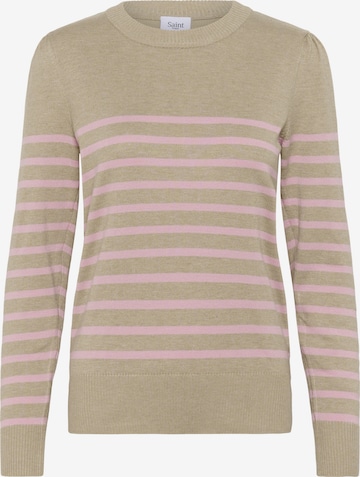 Pull-over 'Mila' SAINT TROPEZ en beige : devant