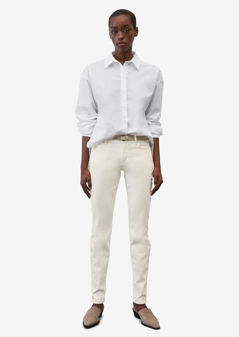 Marc O'Polo Slimfit Jeans 'Alby' in Beige