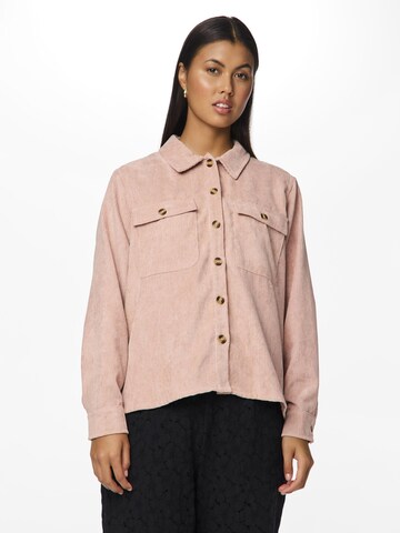 PIECES Blouse 'PCEffi' in Pink: front