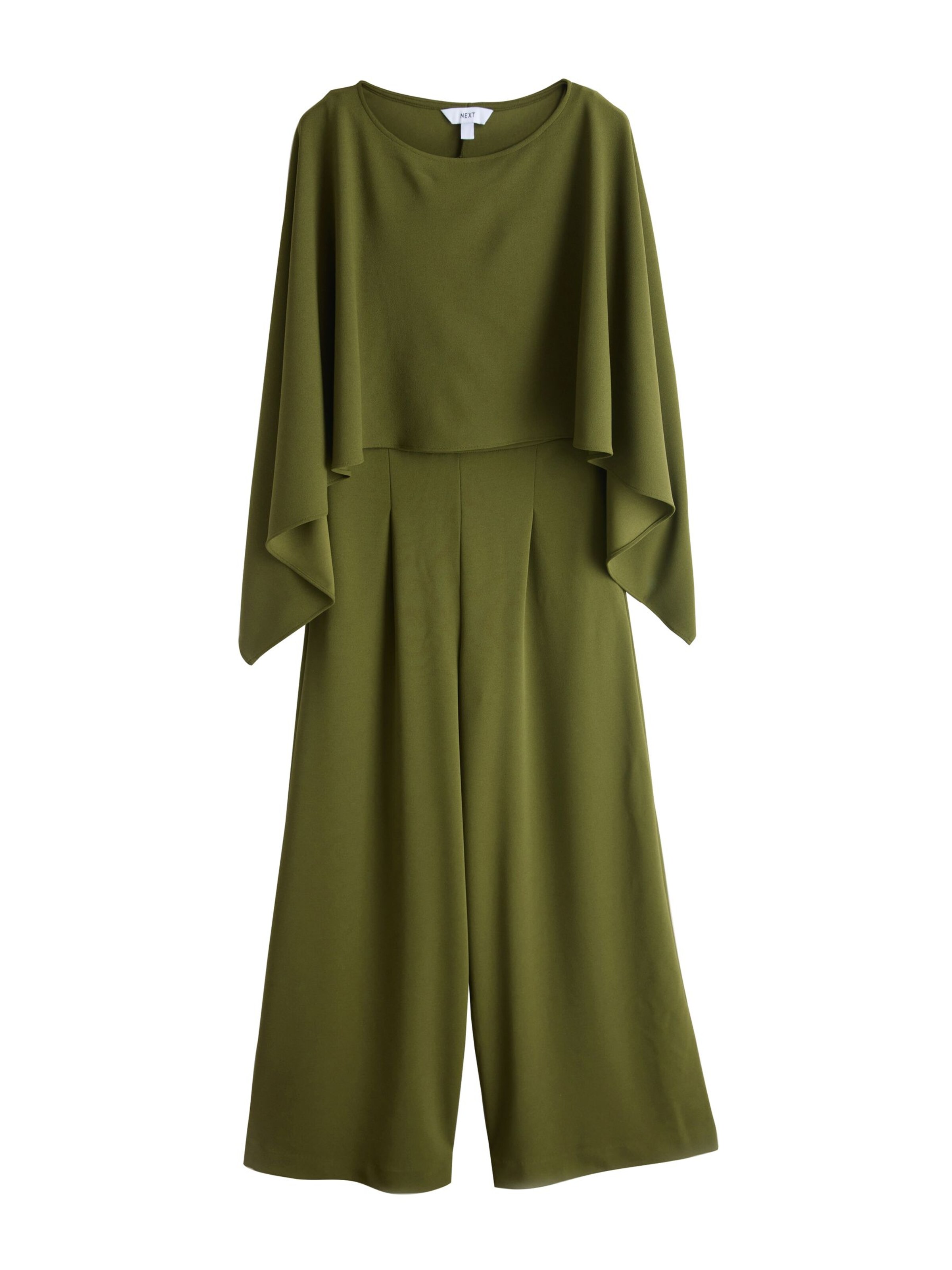 Next Jumpsuit i grön: framsida
