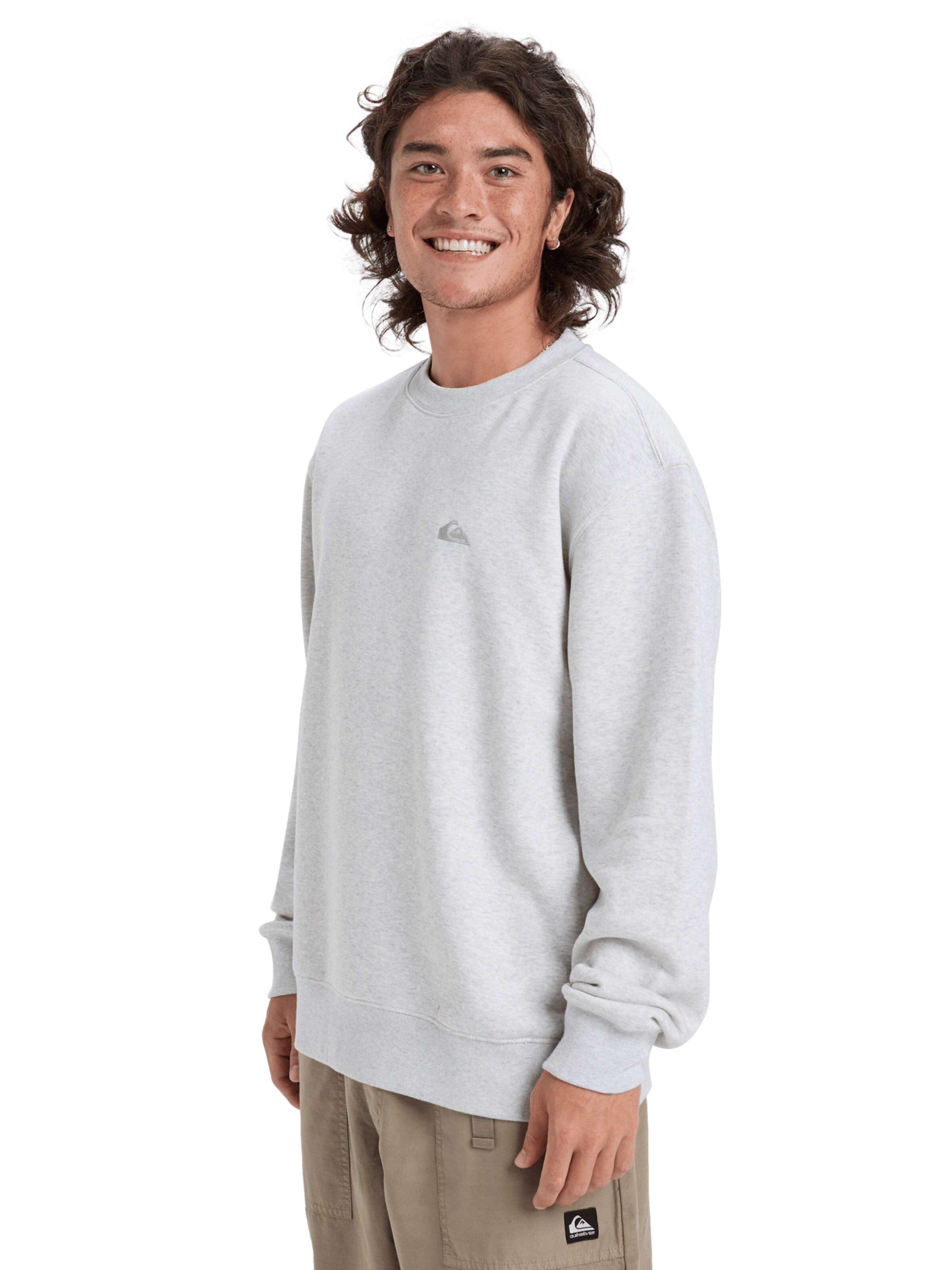 QUIKSILVER Sweatshirt 'Salt Water' in Grey