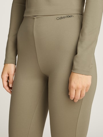 Calvin Klein Jeans Flared Leggings 'MILANO' in Grey