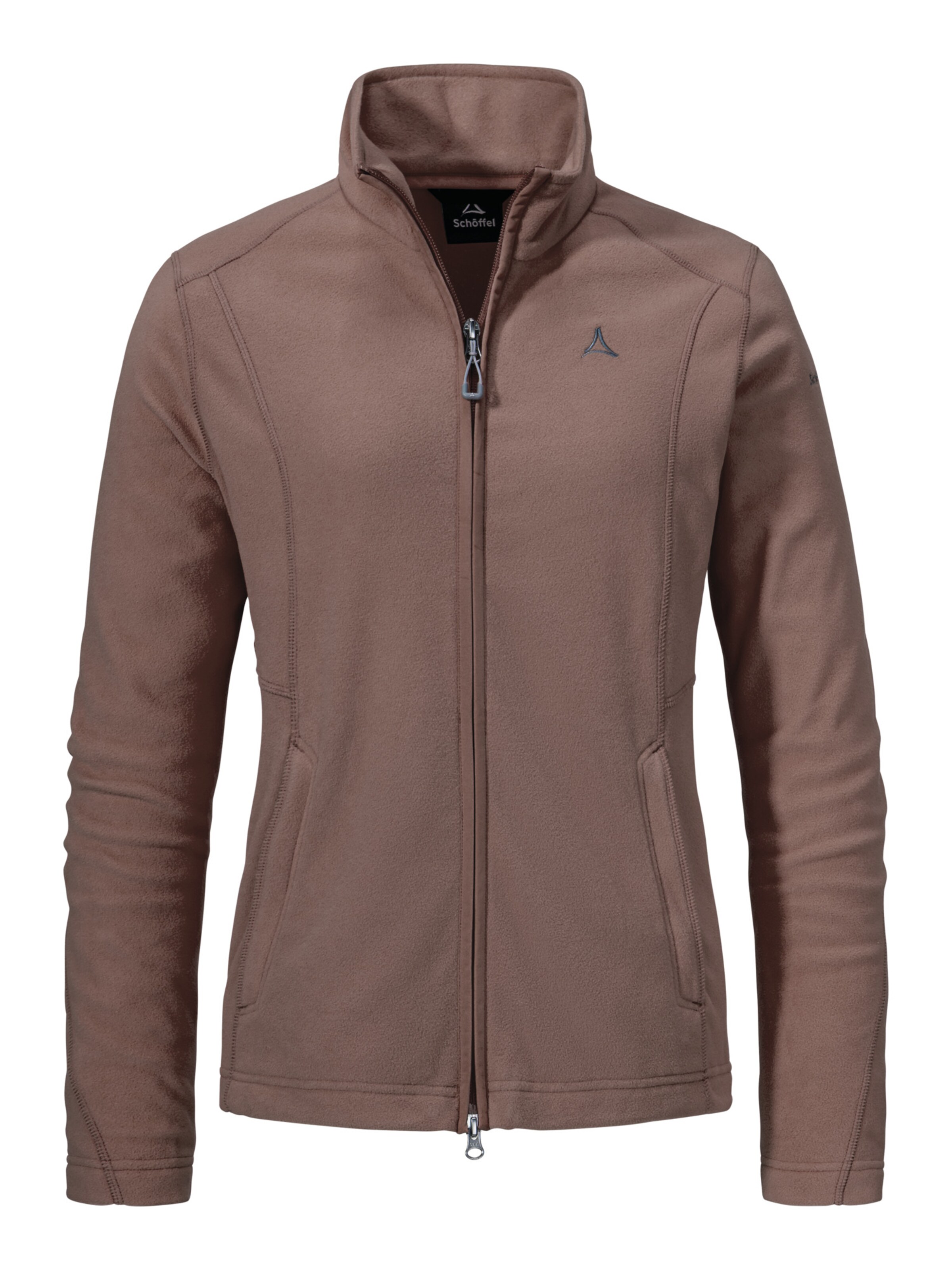 Schöffel Functionele fleece jas 'Leona3' in Lila: voorkant