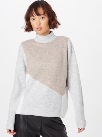 Pull-over Wallis en gris : devant