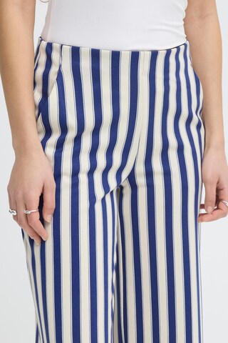 ICHI - Regular Calças 'Kate' em azul