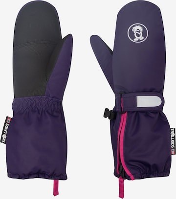 TROLLKIDS Gloves in Purple: front
