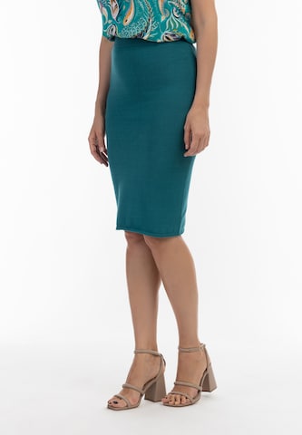 Usha Skirt in Blue: front