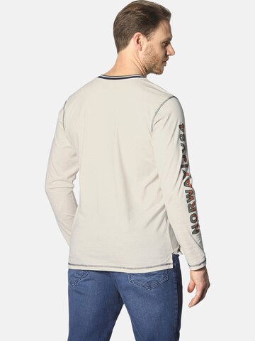 Jan Vanderstorm Shirt ' Ragnhild ' in Weiß