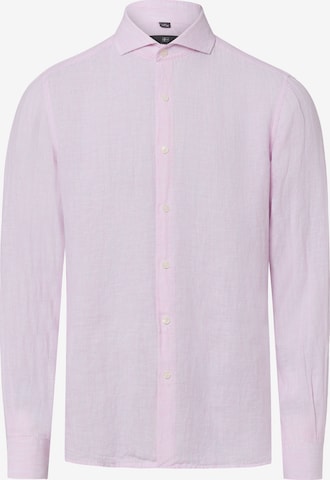 Chemise Nils Sundström en rose : devant