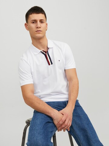 JACK & JONES T-shirt 'DRAKE' i vit