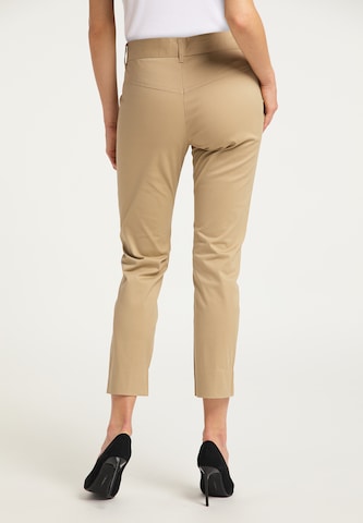 DreiMaster Klassik Slimfit Housut värissä beige