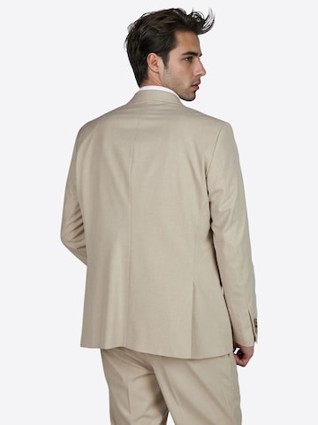 PIERRE CARDIN Regular fit Business-colbert 'Gerry' in Beige
