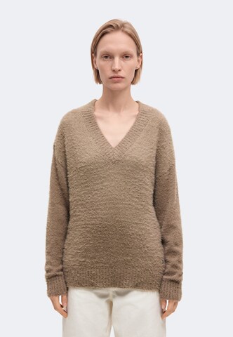 Pull-over 'Al44ida' ZABAIONE en marron : devant