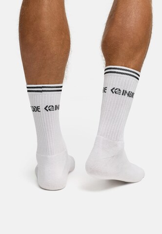 INDICODE JEANS Sokken 'INFaltman' in Wit