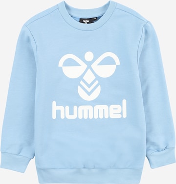 Hummel - Camiseta deportiva en azul: frente