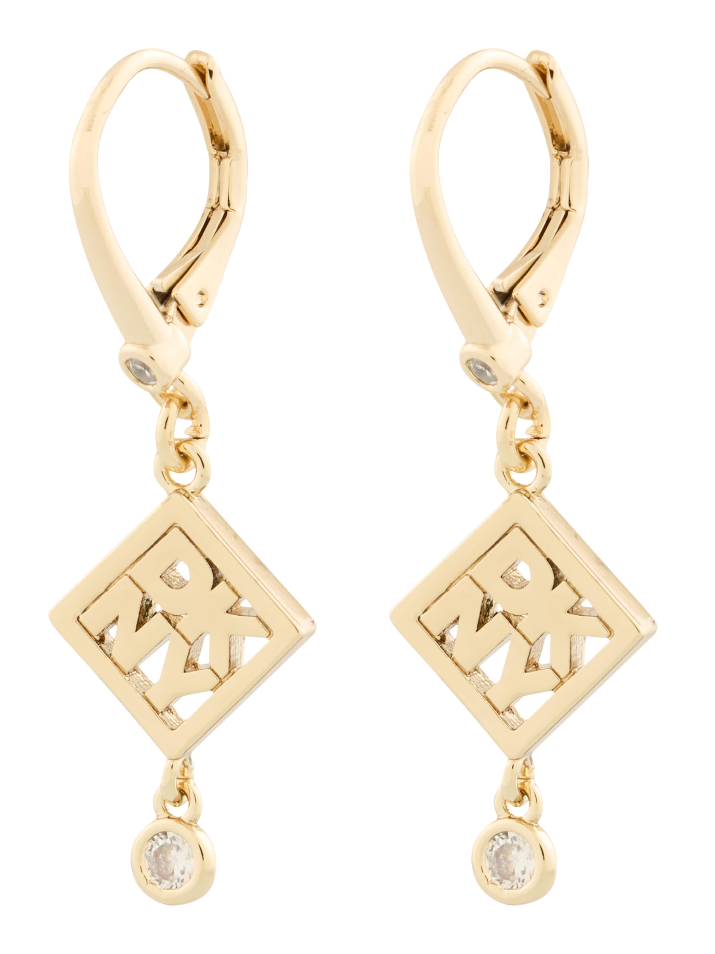 DKNY Σκουλαρίκια σε χρυσό: μπροστά