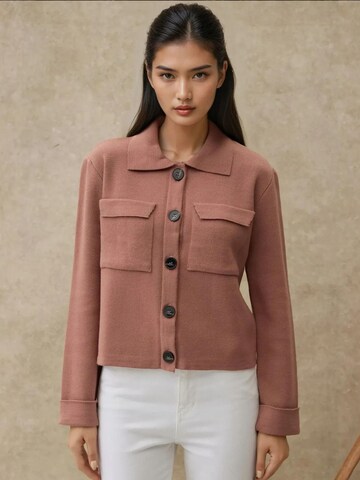 Hiccup - Casaco de malha em rosa: frente