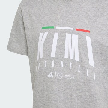 ADIDAS PERFORMANCE Functioneel shirt 'Mercedes - AMG Petronas Formula One Team Kimi Antonelli' in Grijs