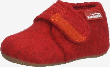 Living Kitzbühel Slippers in Red: front