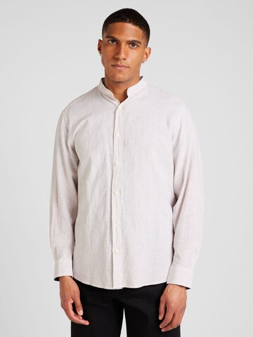 Coupe regular Chemise s.Oliver en beige : devant