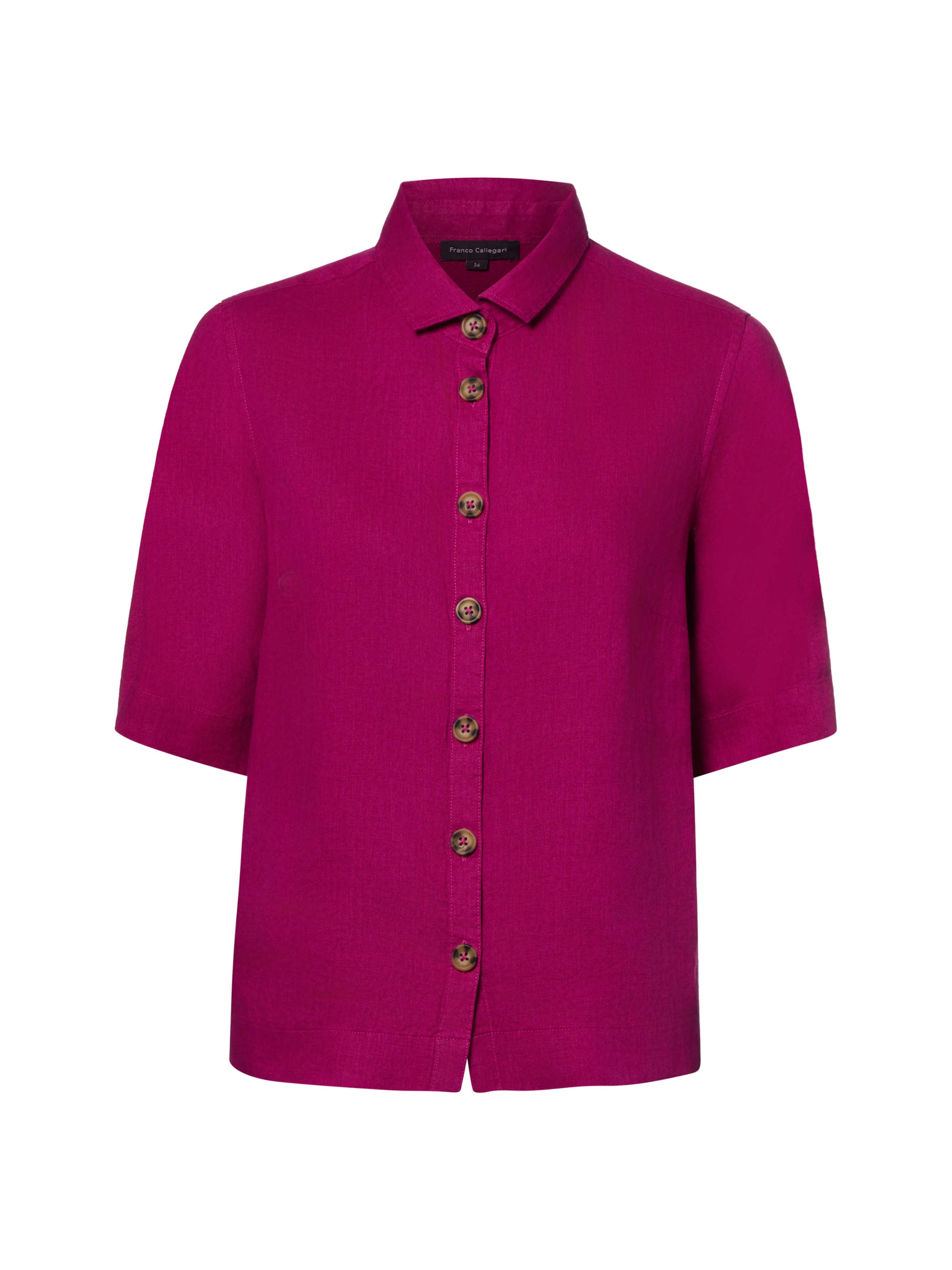 Franco Callegari Bluse in Pink: Vorderseite